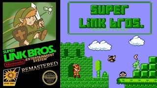 Super Link Bros. Remastered (NES) SMB1 Romhack