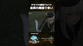 FFモブVS護竜アルシュベルドの縄張り争いがすごい #ffxiv