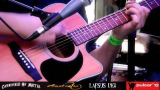 Lapsus Dei - The Meeting (Acoustic version) - Pulsar 2013 Chile. (Cam audio)