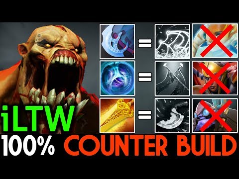 iLTW Dota 2 [Lifestealer] 100% Counter Build | Easy Ranked