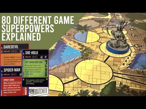 EVERY Unmatched Character and EVERY Special Ability in TEN Categories