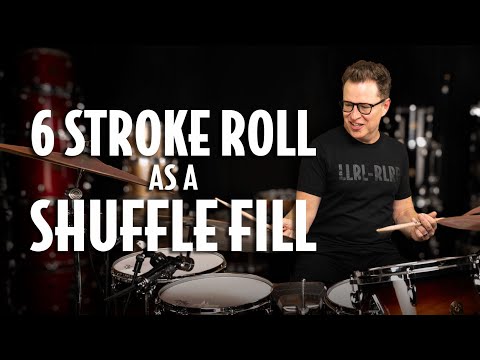 Pro Drummer Teaches You How To Use a 6 Stroke Roll as a Shuffle Fill