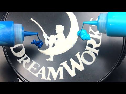 DreamWorks Logo Biggest Pancake Art