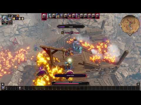 Divinity OS 2(DE) - Solo Honour Run(Geo-Pyro) - Fire and Oil Voidlings in Black Pits