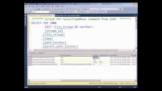 Файловые таблицы (FileTables, FileStream) в SQL Server 2012
