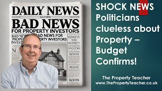 Politicians Willing to Crash Property Investing - What the Budget Tells Us