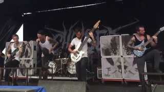 Chelsea Grin - Playing With Fire Live HD 2014 Warped Tour
