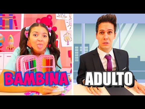 , title : 'ADULTI VS BAMBINI A SCUOLA!! | Me contro Te'