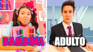 ADULTI VS BAMBINI A SCUOLA!! | Me contro Te