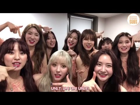 [Eng sub] 180513 UNI.T  유니티 VLIVE 드림콘서트 비하인드 Dream Concert Behind