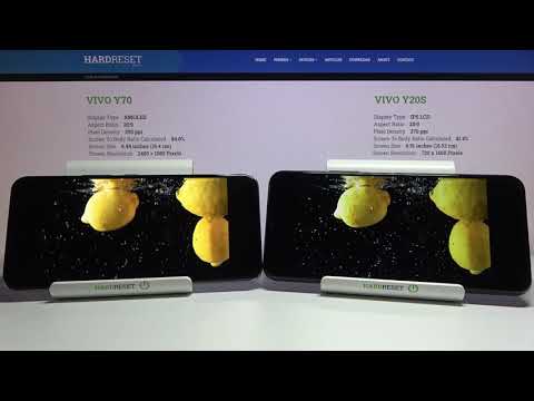 Display Comparison - VIVO Y70 vs VIVO Y20s