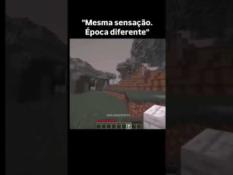 mesma sensação época diferente... #musica #minecraft #herobrine #shorts #viralvideo