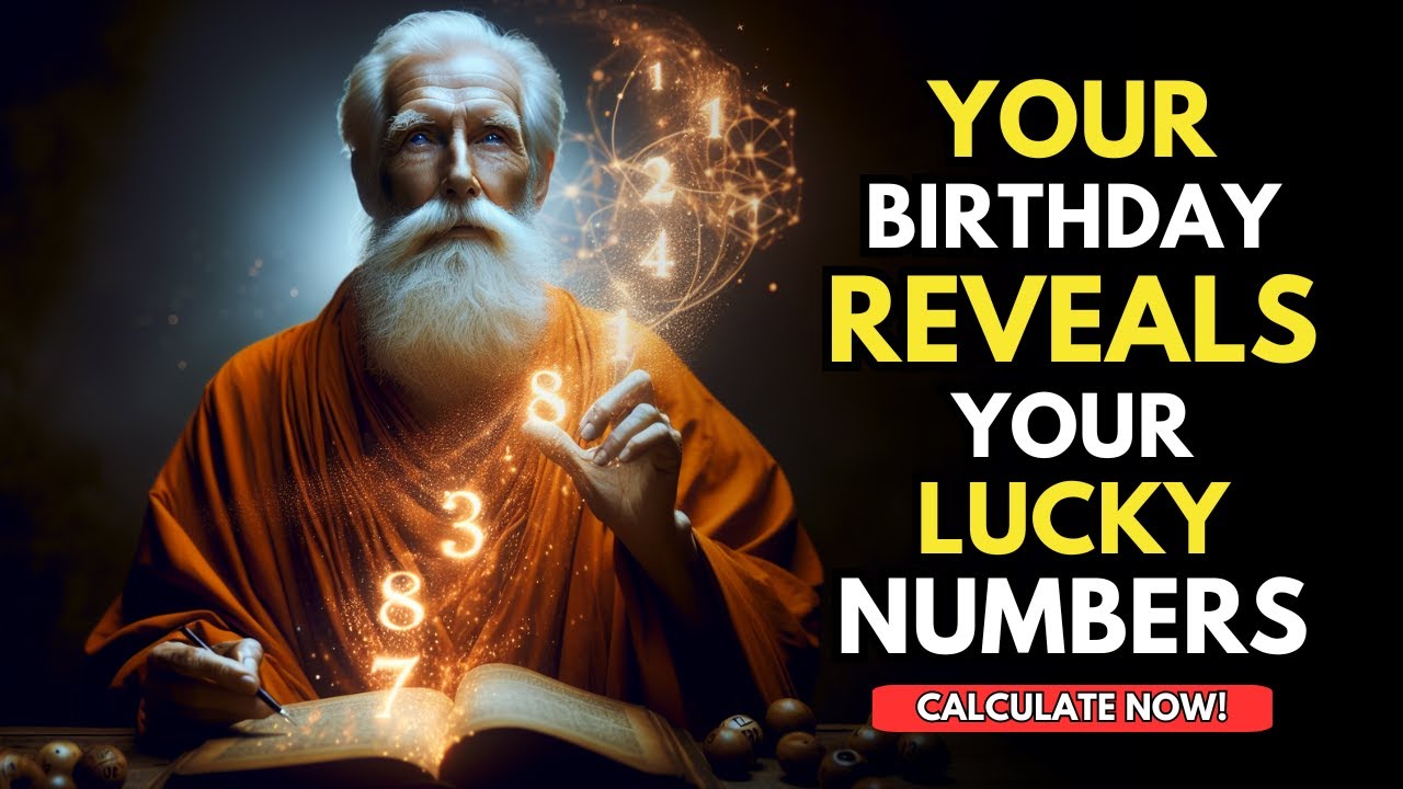 🍀LUCKY NUMBERS According To Your Age 🥳WIN LOTTERY WITH YOUR BIRTHDAY ✨Buddhist Teachings