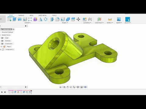 Fusion 360 Practice Exercise #32 | fusion 360 Tutorial