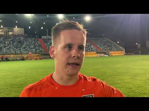 Dominik Thömmes, Torwart FC Bitburg, nach dem 1:4 in Pirmasens