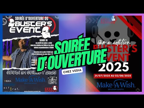 UNE SOIRÉE INOUBLIABLE AU BUSTER’S ÉVENT 💥 