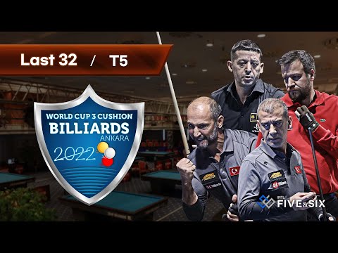 [Table 5] Ankara World Cup 3-Cushion 2022 - Last 32