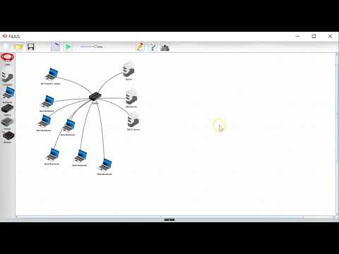 Using Filius to show DHCP