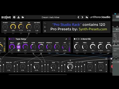 Unfiltered Audio BYOME - "Pro Studio Rack" Special Pro Presets