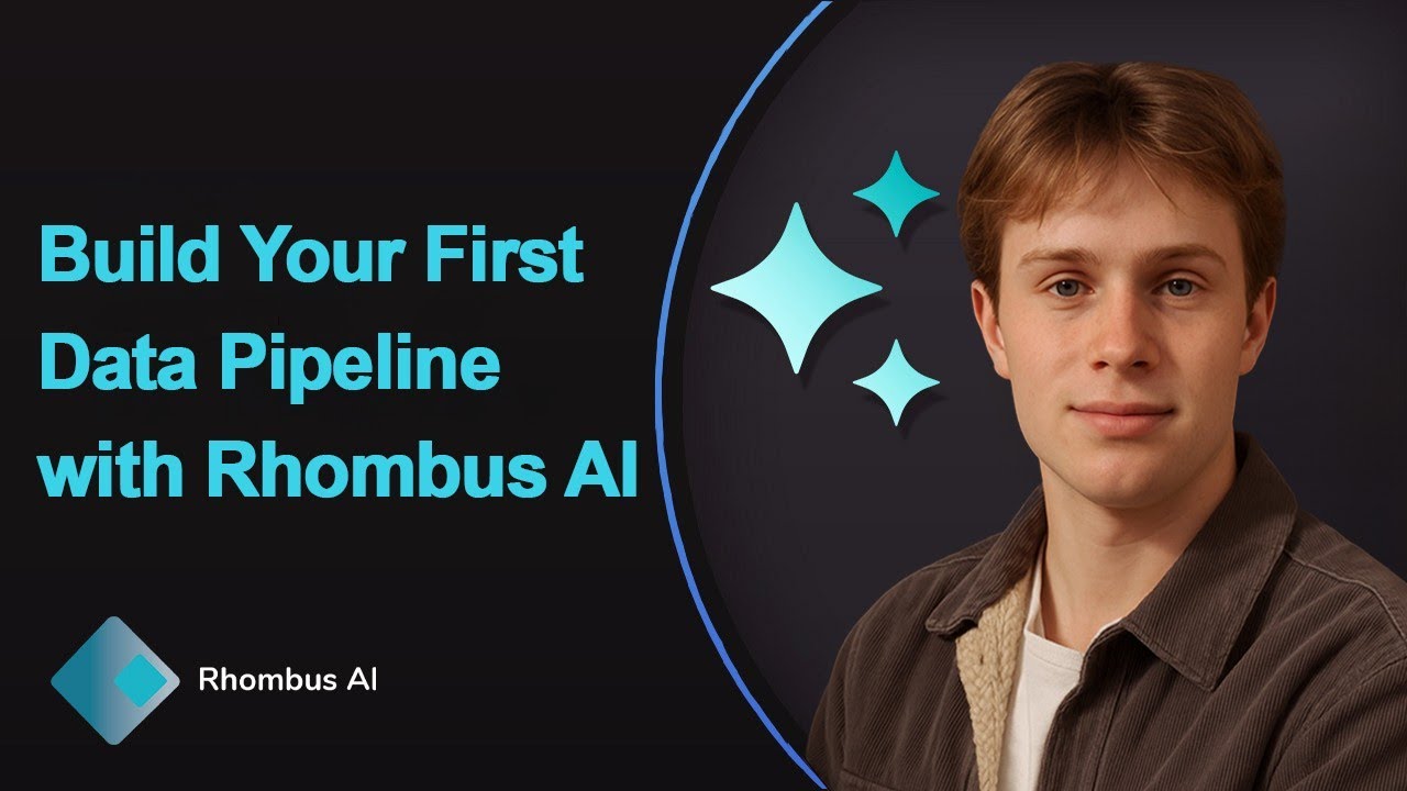 Build Your First Data Pipeline with Rhombus AI