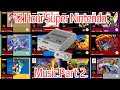 12 Hours Of SNES Music Relaxing Nostalgic 16 Bit Soundtrack Compilation Part 2