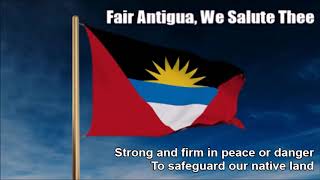 Antigua and Barbuda National Anthem (Fair Antigua, We Salute Thee) - Nightcore Style + Lyrics