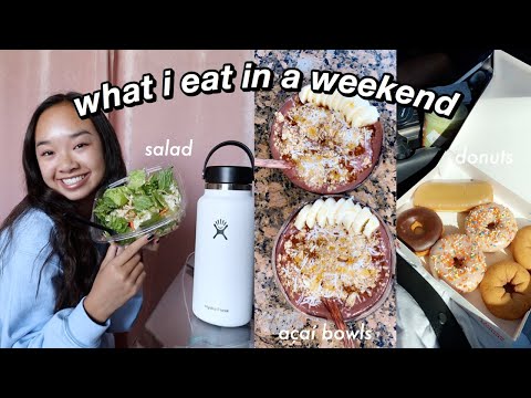 what i eat in a weekend | Nicole Laeno