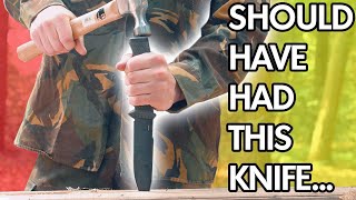 Every Soldier NEEDS THIS Knife | TRC Mille Cuori - Dutch Bushcraft Knives