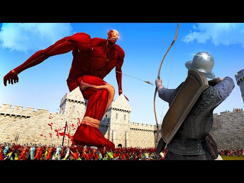 Defending a Castle Against the COLOSSAL Titan - UEBS 2