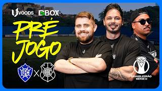 🔥 AO VIVO: PRÉ-JOGO VITÓRIA X RIO BRANCO | COM IMAGENS + AQUECIMENTO COMPLETO | SÉRIE D 2026