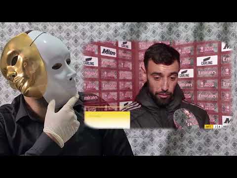 Mr Mime Reaction bruno fernandes post match interview newport county 2 vs 4 manchester united