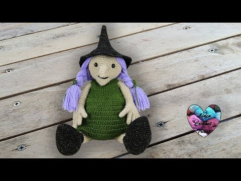 Sorcière Halloween crochet 1/2