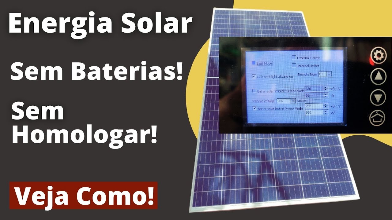 Solar Energy WITHOUT Batteries and WITHOUT Approval? - How It Works - OFF Grid / ON Grid