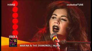 Marina &amp; The Diamonds - Numb (Live @SWR3 New Pop Festival)