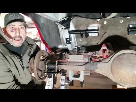 Ridetech rear suspension " mock up "