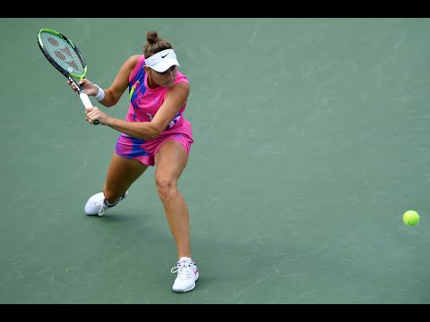 Marketa Vondrousova vs Greet Minnen | US Open 2020 Round 1