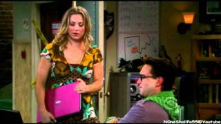 The Big Bang Theory - Sheldon Laughs at Pennys joke! (HD)