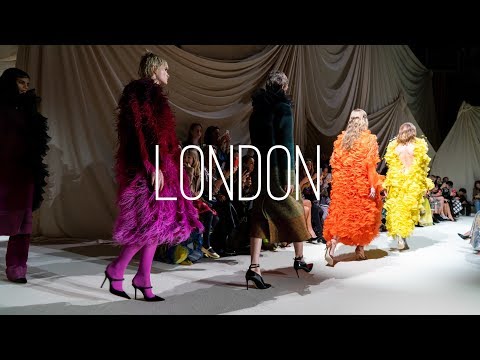FRAN SUMMERS  and ANNIBELIS BAEZ | Top Walker of London Fashion Week FW 19