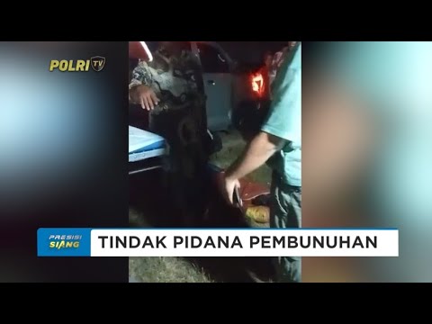 POLRES PAMEKASAN TANGKAP TERSANGKA KASUS PEMBUNUHAN