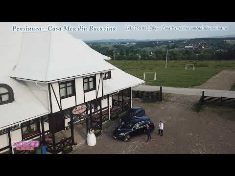 Pensiunea ,,Casa Mea din Bucovina,,  Filmare aeriana
