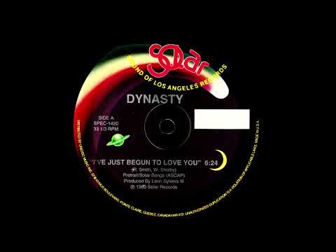 Dynasty - I've Just Begun To Love You (Dj ''S'' Rework)