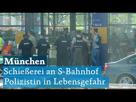 München: Schießerei an S-Bahnhof Unterföhring - Polizistin in Lebensgefahr