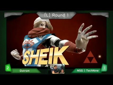 Dstrom (Marth/Sheik) vs. NSG | TechNine (G&W) - Smash Sunday @ eBash