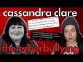 Bullying, the fall of NastyClare, & Ms.Scribe | CASSANDRA CLARE PT 3 | AUTHORS BEHAVING BADLY