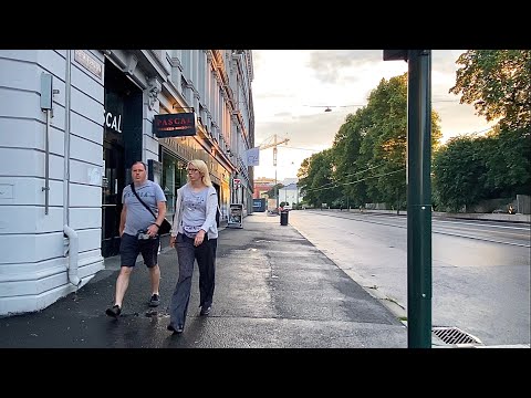 Walking Oslo july 2021 🏃🏻‍♀️ After rain in Henrik Ibsens gate by oslo elsa67