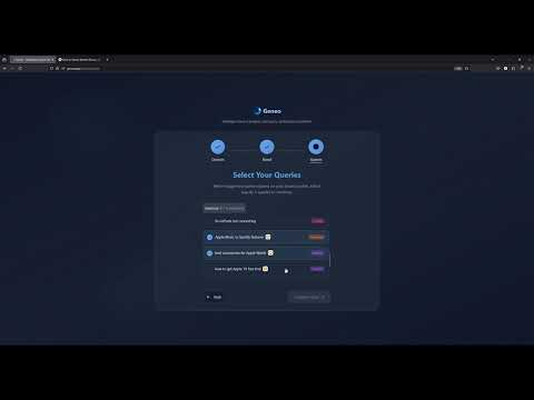 Geneo video preview