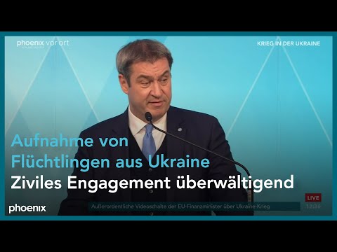 Markus Söder zu den Folgen des Ukraine-Krieges