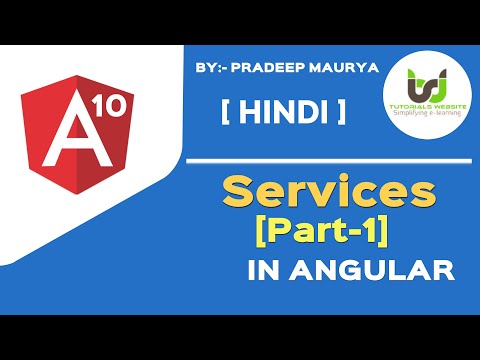 What is a Service in Angular | Dependency Injection | Angular 10 Tutorials in Hindi | Part 38