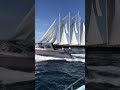spectacular ATLANTIC schooner with allthe sail on⛵⚓💪#sailor #schooner #classicboat