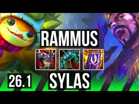 RAMMUS vs SYLAS (JGL) | EUW Master | 26.1